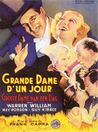 GRANDE DAME D'UN JOUR - film de Capra