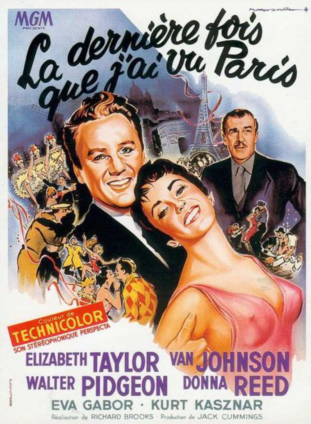 LA DERNIERE FOIS QUE J'AI VU PARIS - film de Brooks